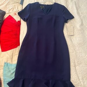 Spenser Jeremy Royal Blue Midi Dress